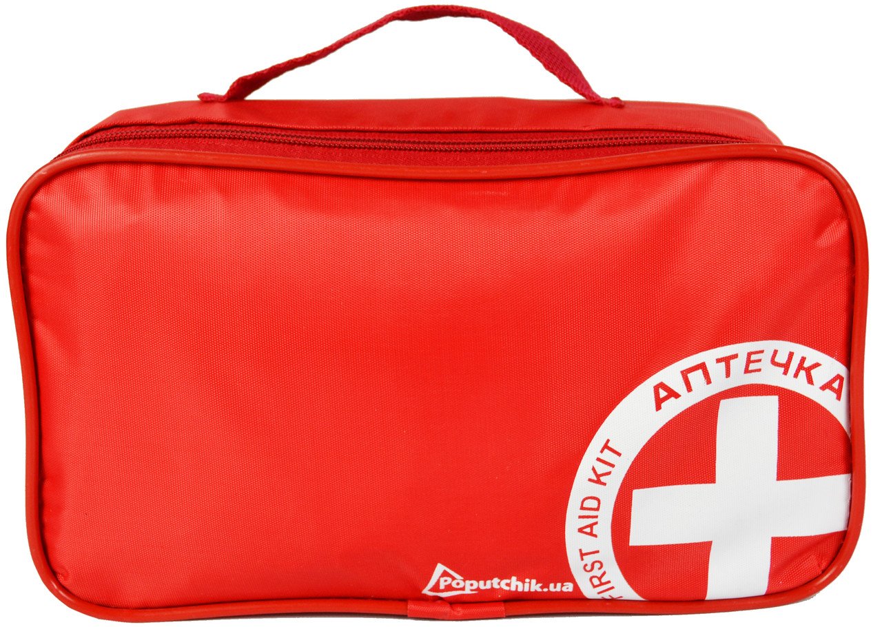 Аптечка медицинская автомобильная 1 Poputchik АМА-1 ДСТУ 3961-2000 (02-010-М)