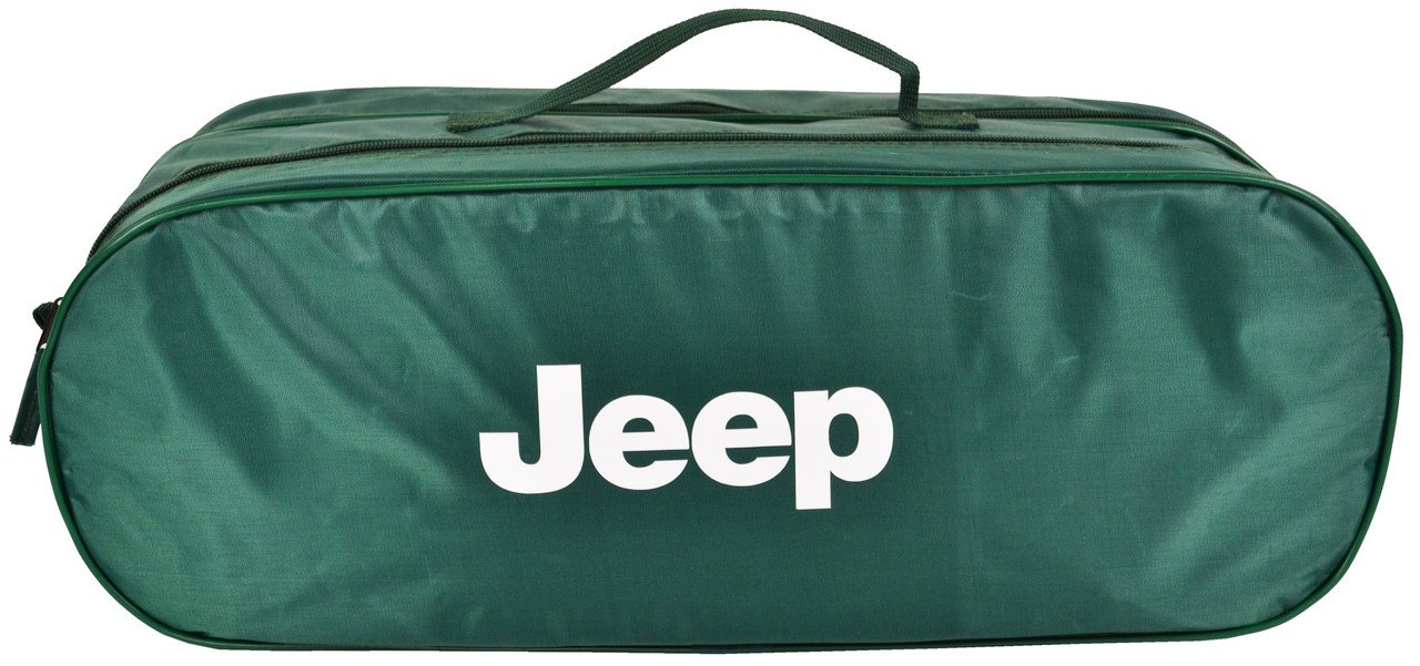 Сумка-органайзер у багажник Poputchik Jeep зелена (03-050-2Д)