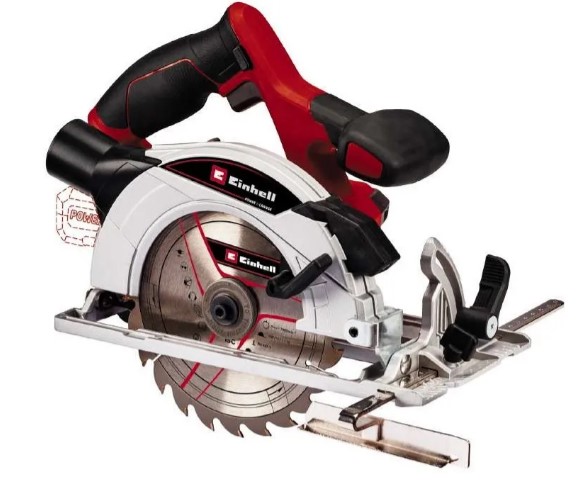 Пила циркулярная аккумуляторная Einhell TE-CS 18/165-1 Li-Solo Каркас (4331207)