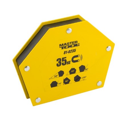 Магнит для сварки Mastertool 35 кг, 145х110мм (81-0235)