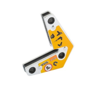 Магнит угловой для сварки Mastertool 9 кг, неодимовый магнит (81-0206)