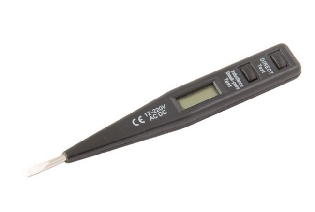 Фазометр цифровой Mastertool 12-220 В (40-0003)