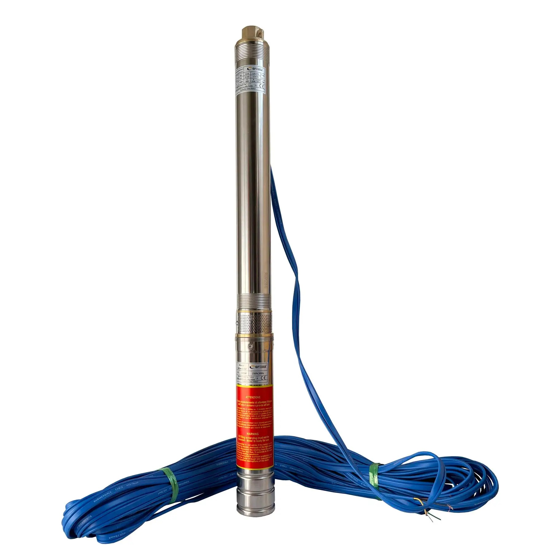 Насос скважинный с повышенной устойчивостью к песку OPTIMA 3SDm1,8/15 кабель 35 м