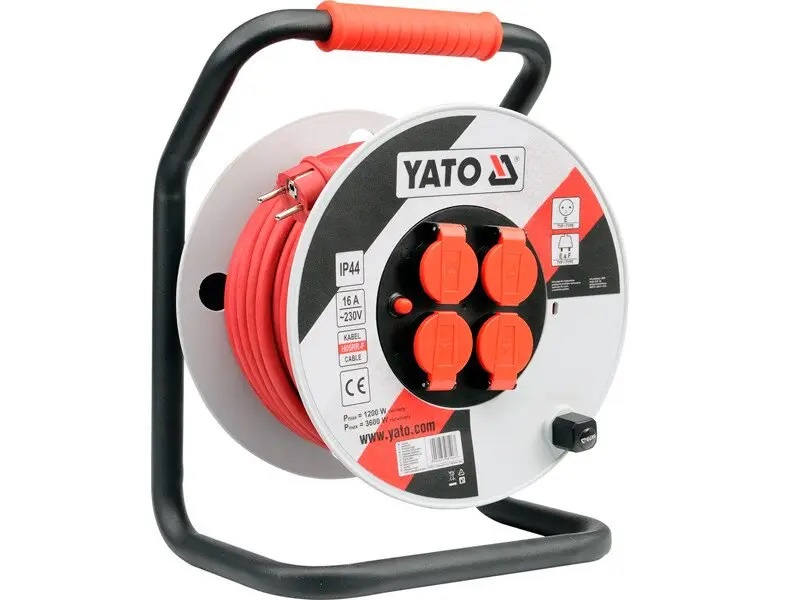 Удлинитель на катушке 40 метров YATO YT-8107