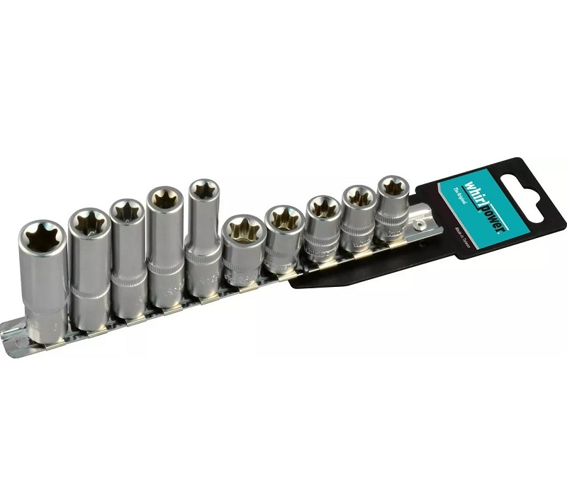 Набор торцевых головок WhirlPower E-Torx Е5-Е10 (223360)