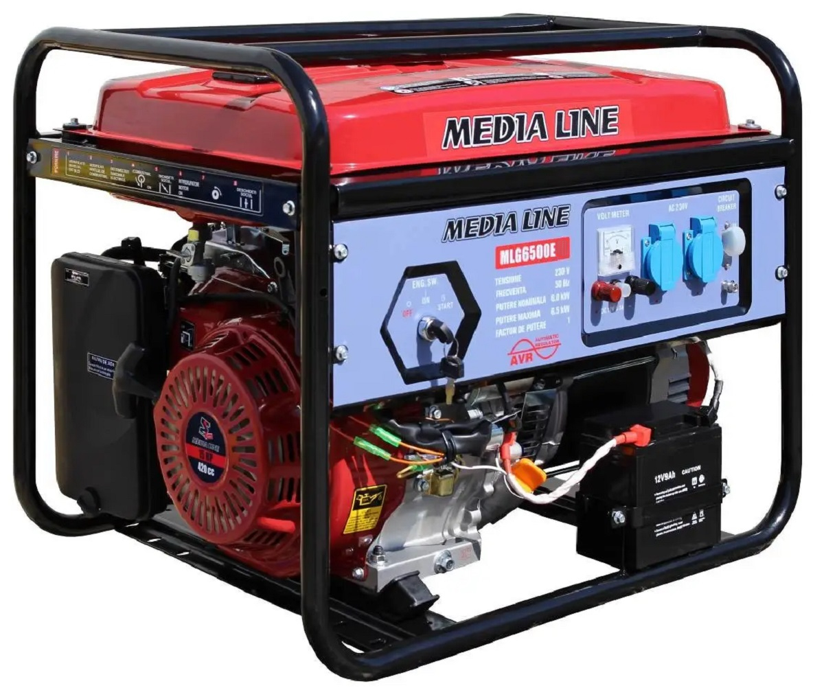 Генератор бензиновый AGT MLG 6500Е/2