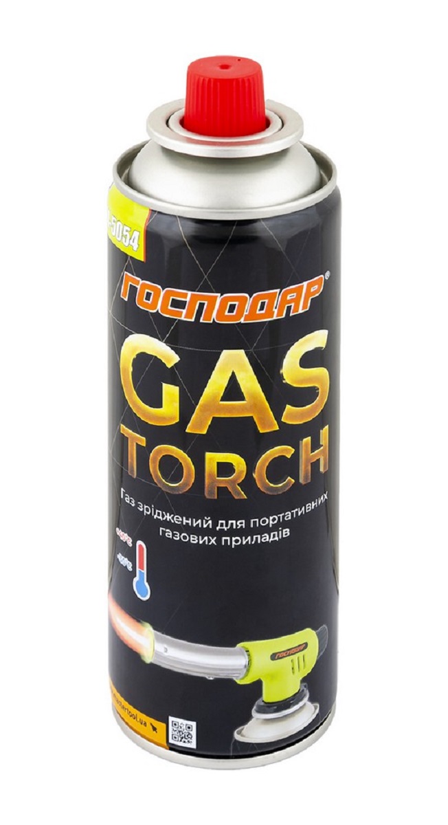 Газ бутан Господар GAS TORCH 220 г (14-5054)