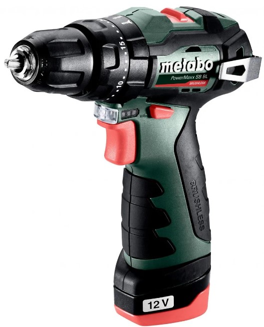 Дриль-шуруповерт акумуляторний Metabo PowerMaxx SB BL (601784500)