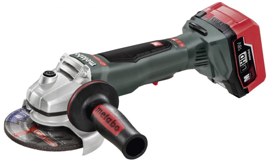 Аккумуляторная угловая шлифмашина METABO WPB 18 LTX BL 125 Quick (613075850)