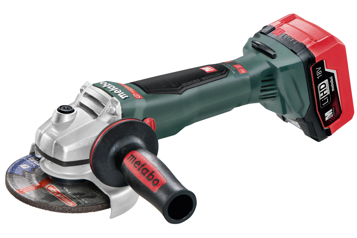 Аккумуляторная болгарка METABO WB 18 LTX BL 125 Quick (613077660)