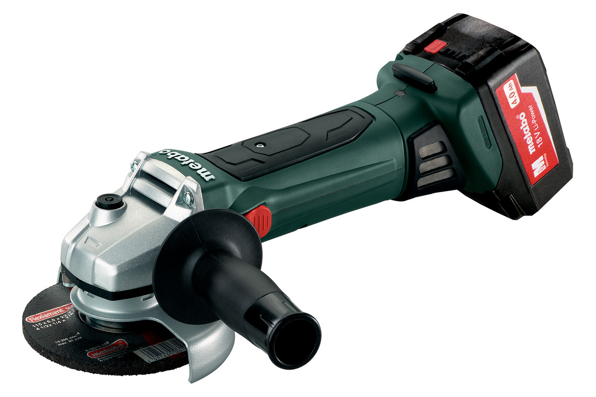Аккумуляторная болгарка METABO W 18 LTX 125 (602174610)
