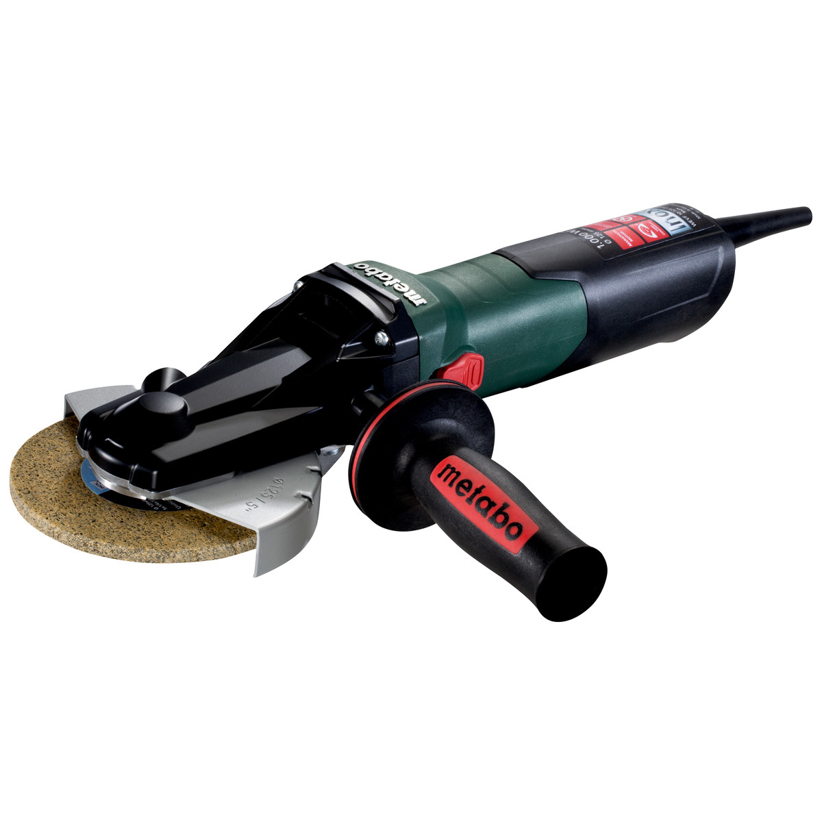 Угловая шлифовальная машина с плоским редуктором METABO WEVF 10-125 Quick  INOX (613080000) - купить Болгарки METABO в Киеве и Украине, цена Болгарки  в интернет магазине santel.kiev.ua