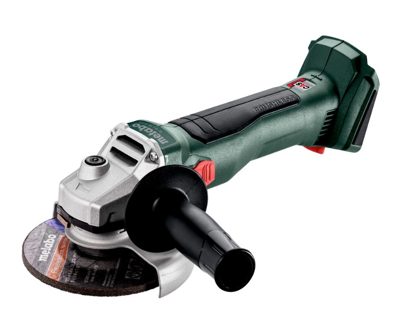 Болгарка аккумуляторная Metabo W 18 L BL 9-125 Каркас (602374860)
