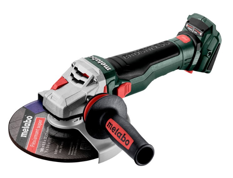 Болгарка аккумуляторная Metabo WB 18 LTX BL 15-180 Quick Каркас (601735840)