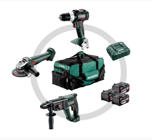 Комплект акумуляторних інструментів Metabo Combo Set 3.1 (685212000)