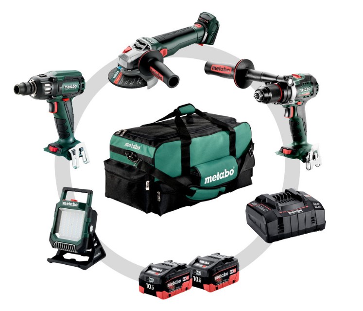 Комплект акумуляторних інструментів Metabo Combo Set 4.3.2 18 V (685 209 000)