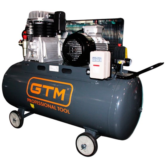 Поршневий повітряний компресор GTM KCH2090-200L (27157)