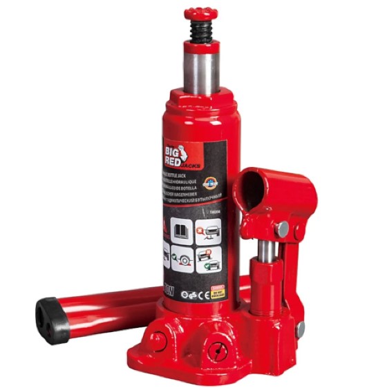 Домкрат гідравлічний пляшковий GTM Т90504 (32758)