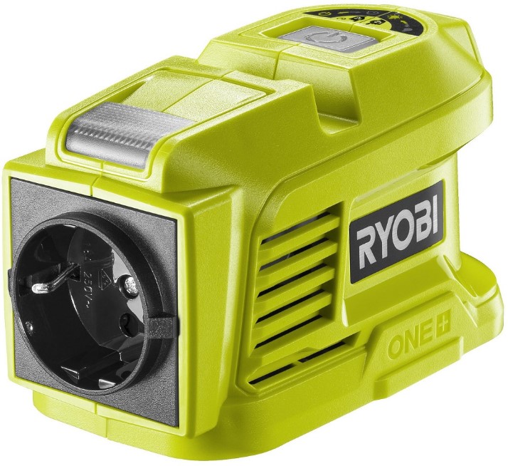Инвертор напряжения аккумуляторный Ryobi ONE+ RY18BI150A-0 Каркас (5133004895)