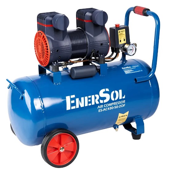 Компресор повітряний безмасляний EnerSol ES-AC430-50-2OF