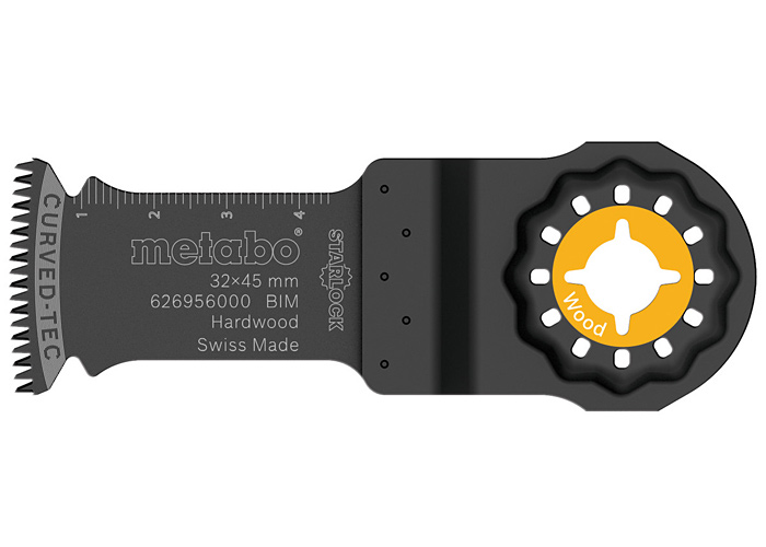 Пильне полотно по дереву та металу Metabo Starlock HCS 32 мм 626956000