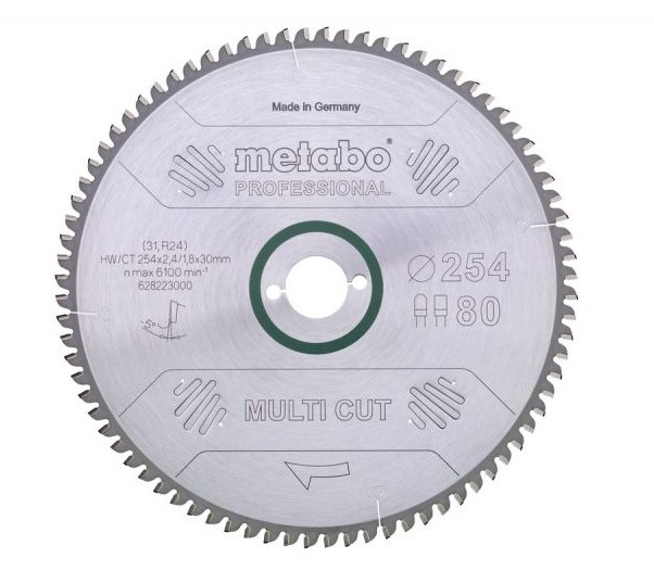 Пильный диск Metabo Multi cut HW/CT 315х2.4/1.8x30, Z96 FZ/TZ (628226000)