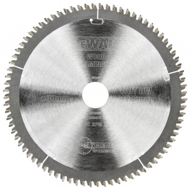 Диск пильный DeWALT Extreme Workshop DT4286