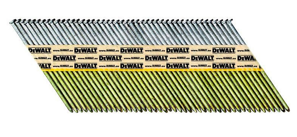 Гвозди стальные c радиальной насечкой DeWALT, DNPT, 63x2,8 мм (DNPT28R63Z)