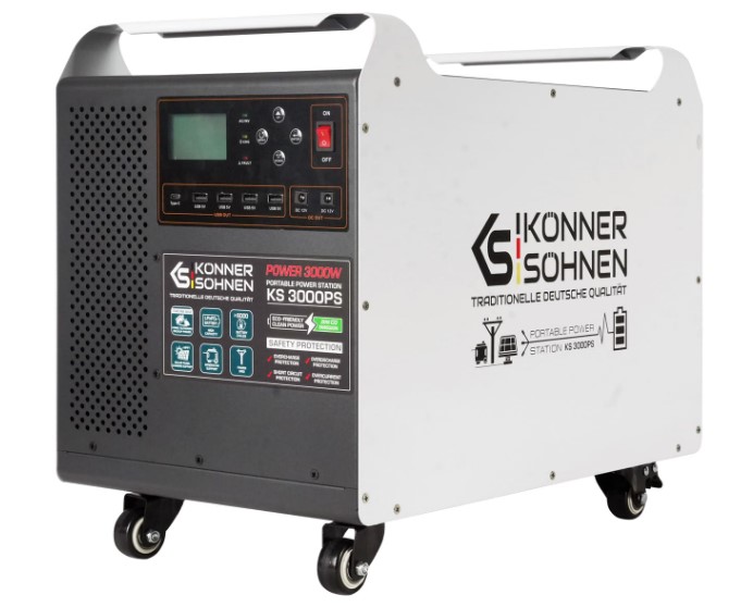 Портативная электростанция Konner Sohnen KS 3000PS