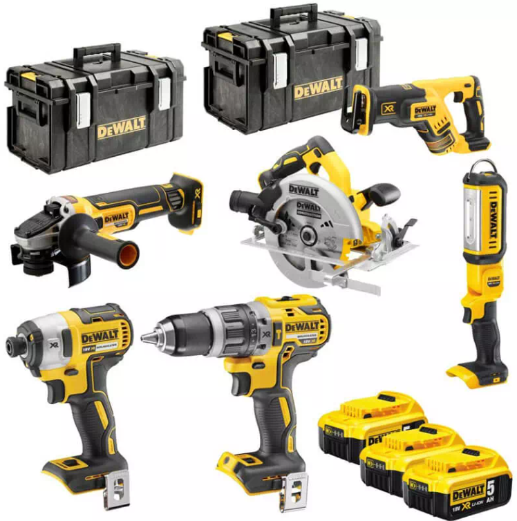 Набір із шести інструментів DeWALT DCK623P3