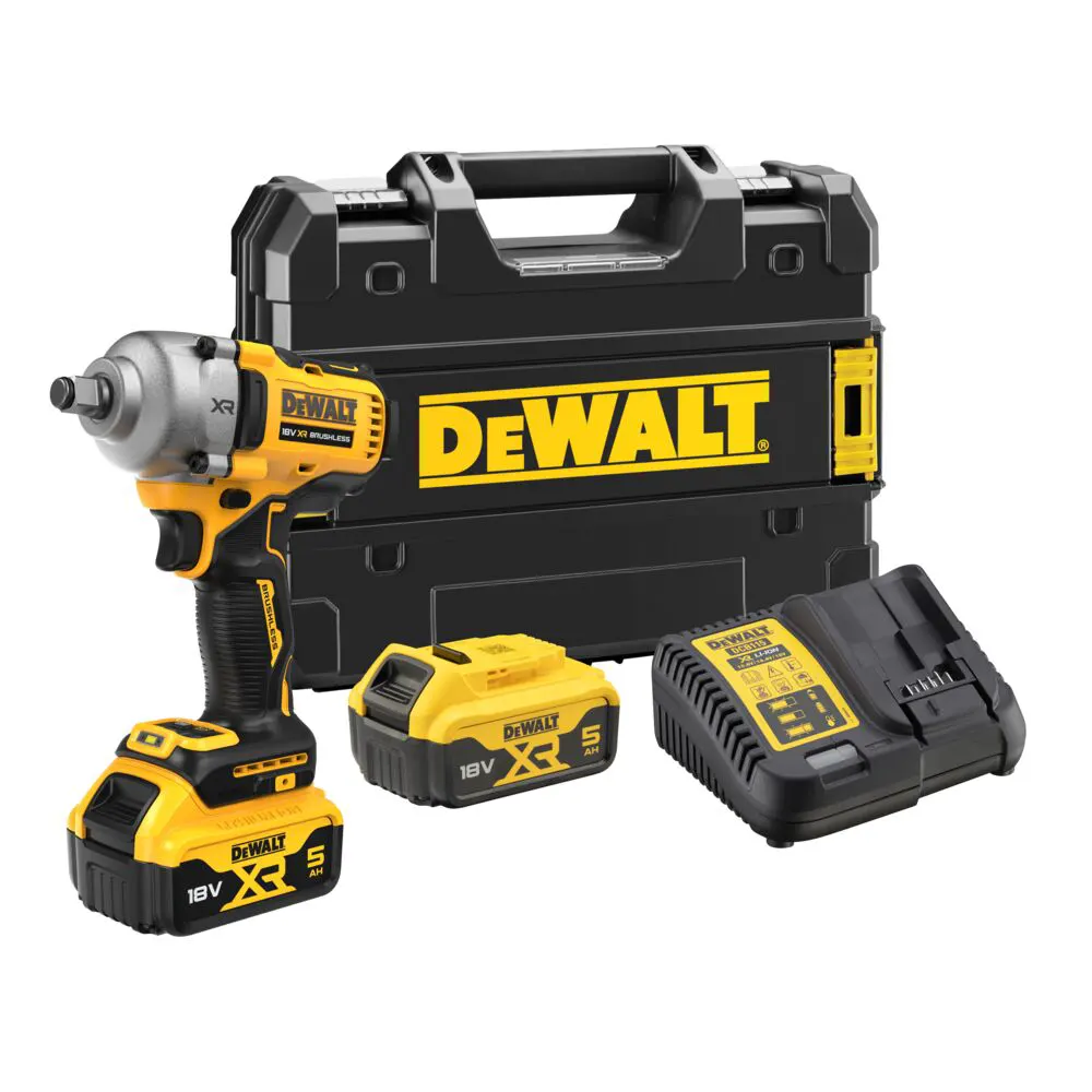 Гайковёрт ударный аккумуляторный бесщёточный DeWALT DCF891P2T (60147)