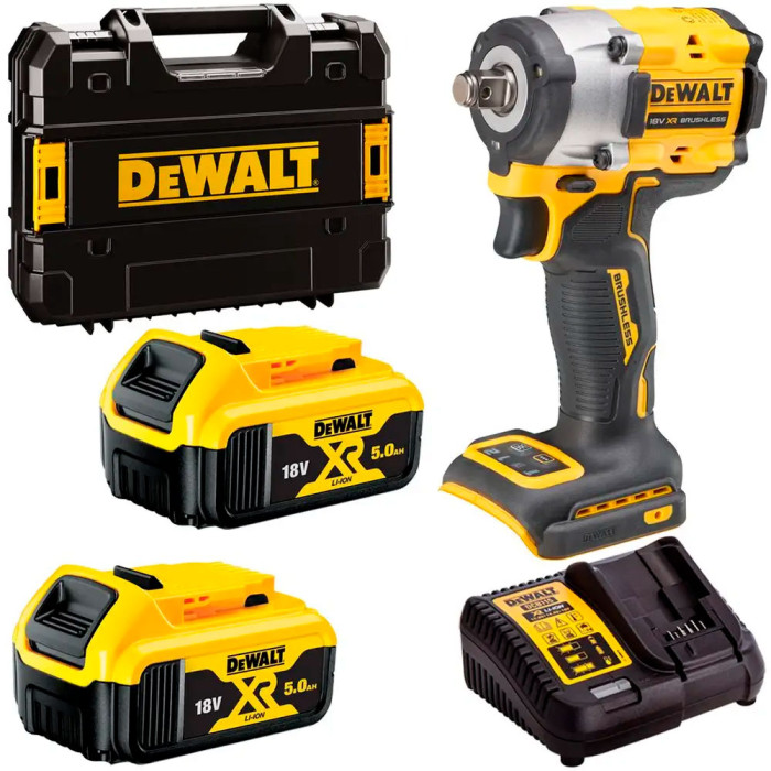 Гайковерт ударный аккумуляторный DeWALT DCF921P2T