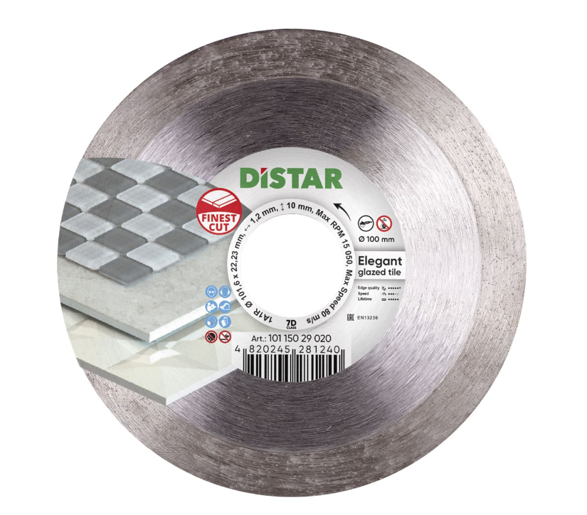 Круг алмазный отрезной Distar 1A1R 100 Elegant (10115029020)