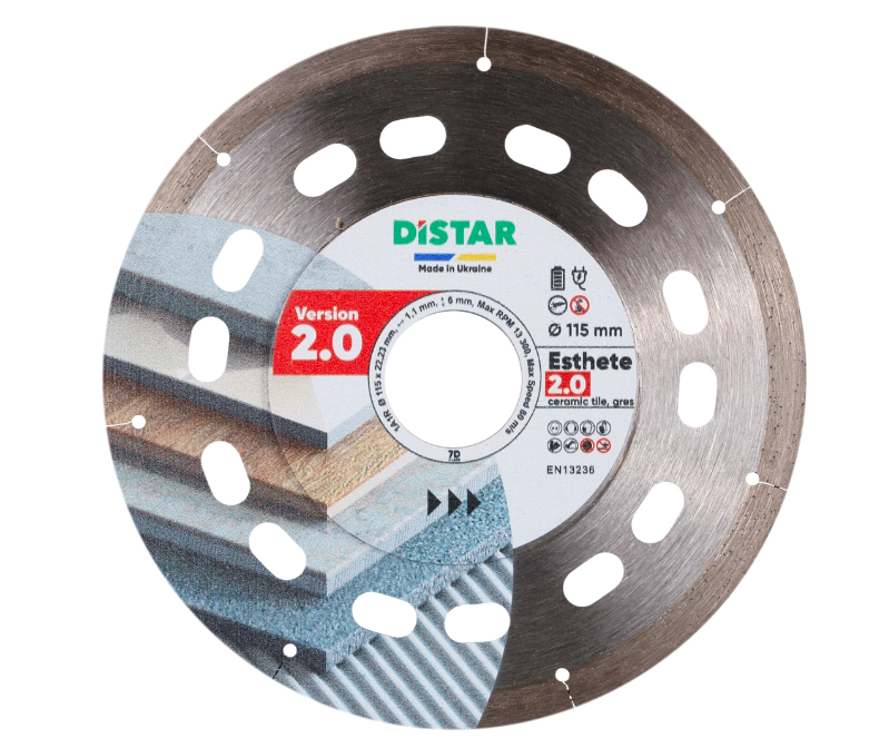 Круг алмазный отрезной Distar 1A1R 115x22,23 Esthete 2.0 (10216025019)