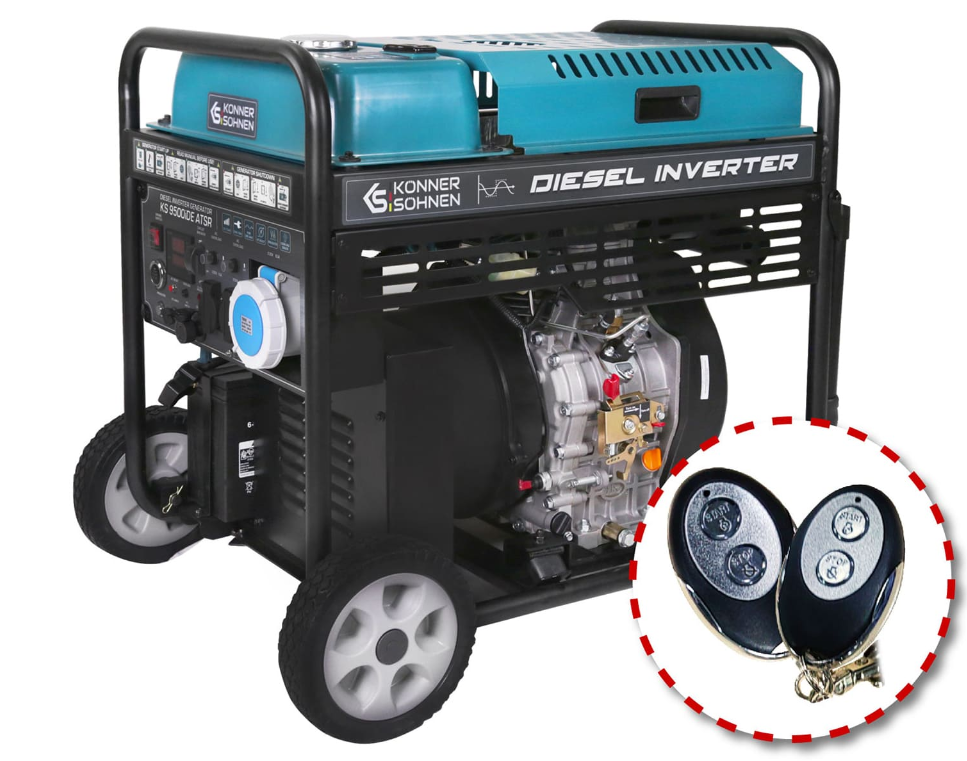 Дизельный инверторный генератор KS 9500iDЕ ATSR