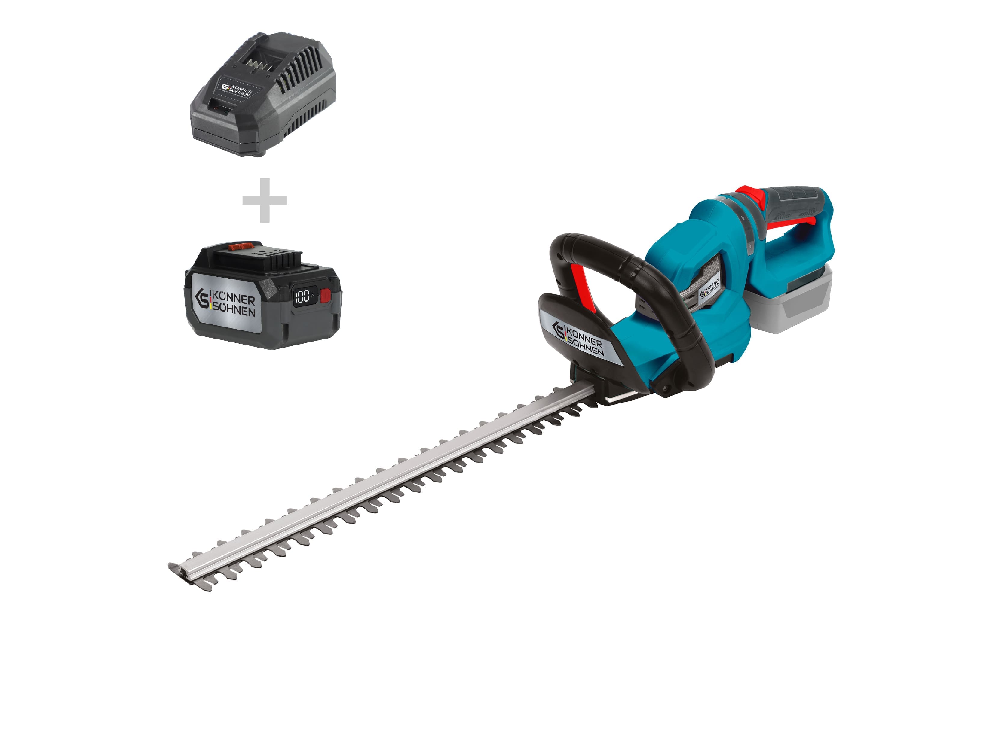 Кусторез аккумуляторный Konner&Sohnen KS HT-20V SET Max