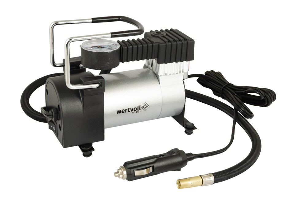 Компрессор автомобильный Wertvoll 12 V 150 PSI (AC-2137)