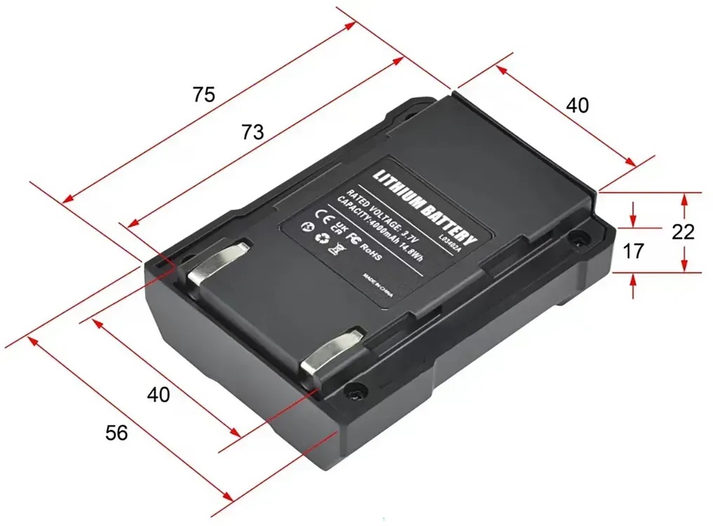 Аккумулятор YATO к лазерному уровню YT-30419 (YT-30420)