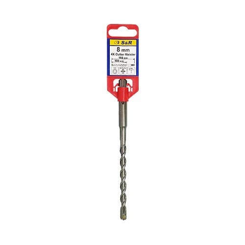 Бур по армированному бетону S&R 4X Cutter Meister 8x100x160 мм (201008160)
