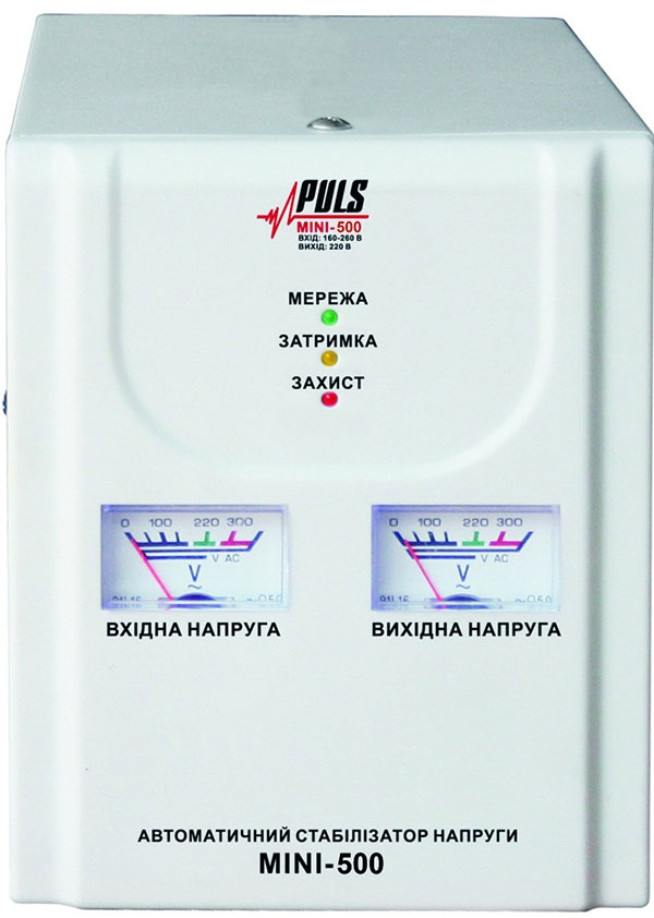 Стабилизатор напряжения PULS MINI-500, релейный