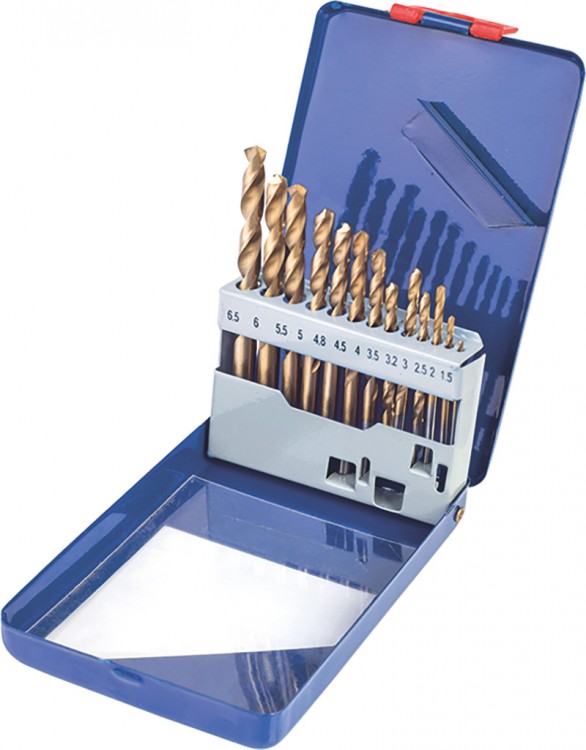 Набор сверл по металлу MIOL 22-300