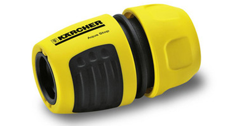 Коннектор универсальный KARCHER с аквастопом Plus 1/2 - 5/8 - 3/4 LOOSE (2.645-204.0)