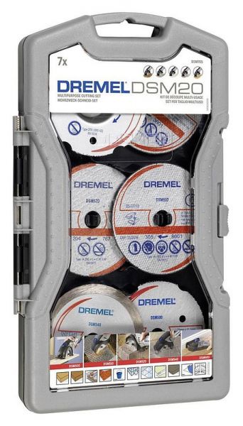Набор дисков BOSCH DREMEL DSM20 Accessory Set 7pc 2615S705JA