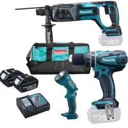 Набор инструментов аккумуляторных MAKITA DLX3008