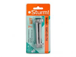 Набор шестигранных ключей STURM 1045-05-7H