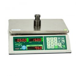 Весы торговые JADEVER JPL-15К LCD без стойки 15 кг