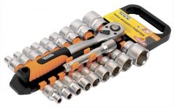 Набор насадок торцевых MASTER TOOL 20 шт. (78-1220)