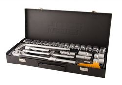 Набір торцевих насадок MASTER TOOL CrV 26 шт. (78-4126)