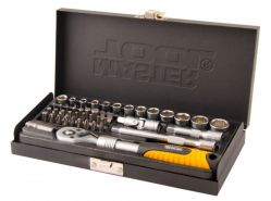 Набор насадок с трещоткой MASTER TOOL 45 шт. (78-2045)