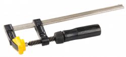 Струбцина столярна MASTERTOOL F-Type 500х120 мм 3200 Н дерев'яна ручка DIN 5117 07-0005
